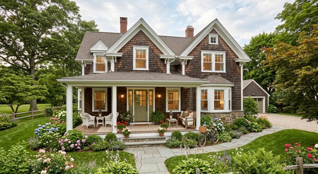 Inspirasi Desain Rumah Klasik Amerika yang Homey Banget