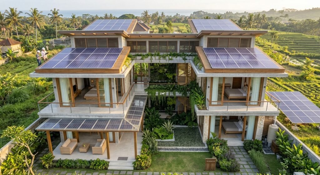 Tips Mengatur Tata Letak Panel Surya di Atap Rumah