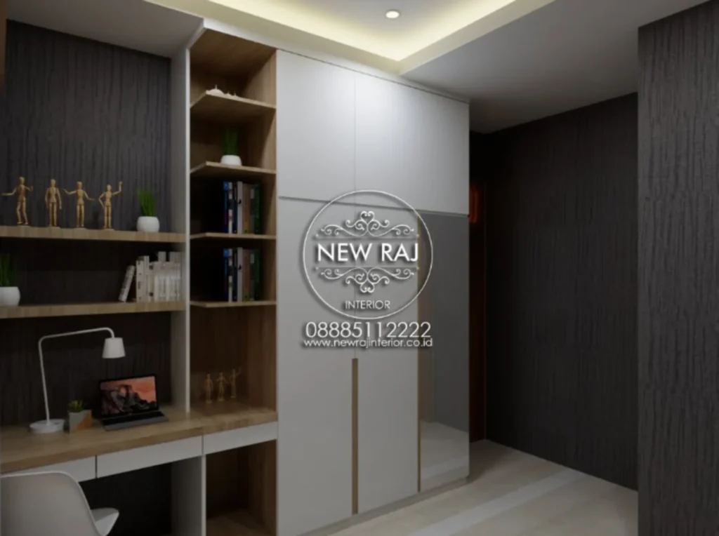 Desain Lemari Pakaian Membuat Kamar Terlihat Luas dan Tertata