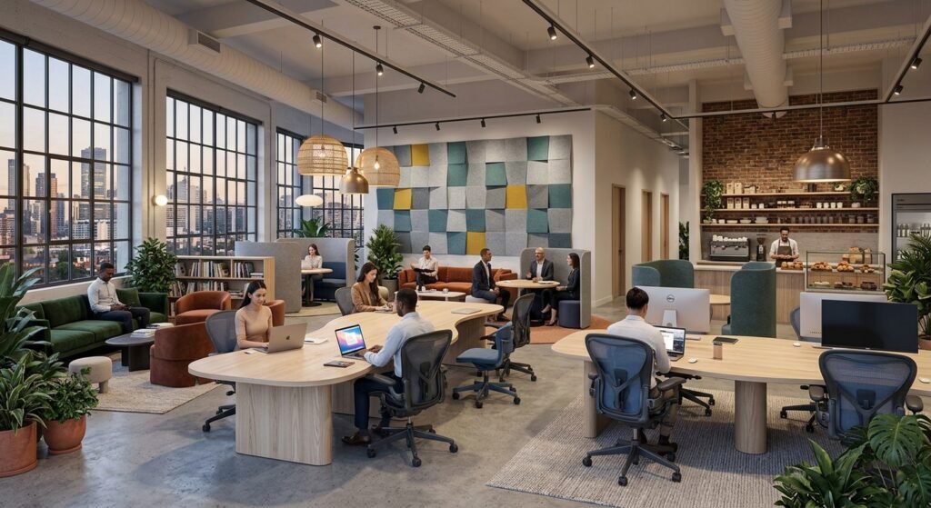 Desain Interior Co-Working Space yang Bikin Betah