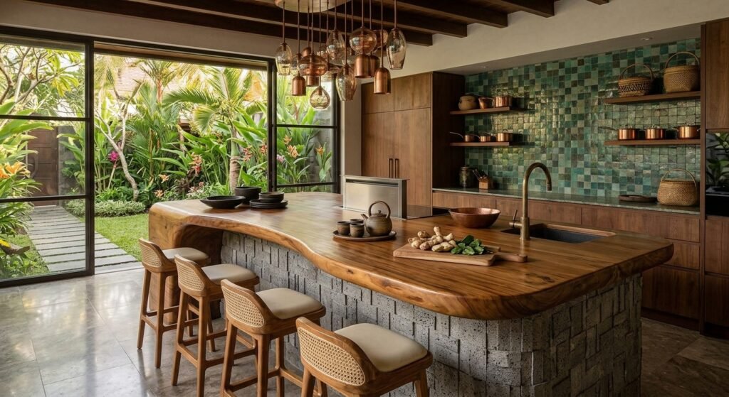Cara Menata Kitchen Island Agar Fungsional dan Rapi