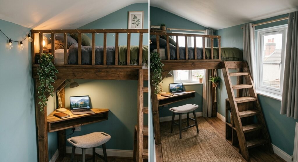 Inspirasi Desain Mezzanine Bed untuk Kamar Sempit