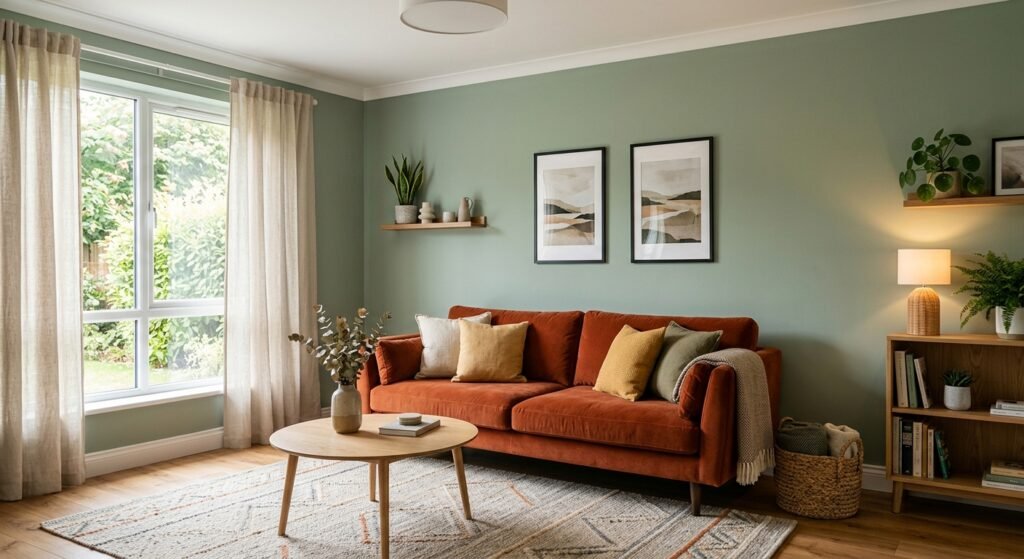 Trik Kombinasi Warna Sofa dan Cat Dinding Ruang Tamu