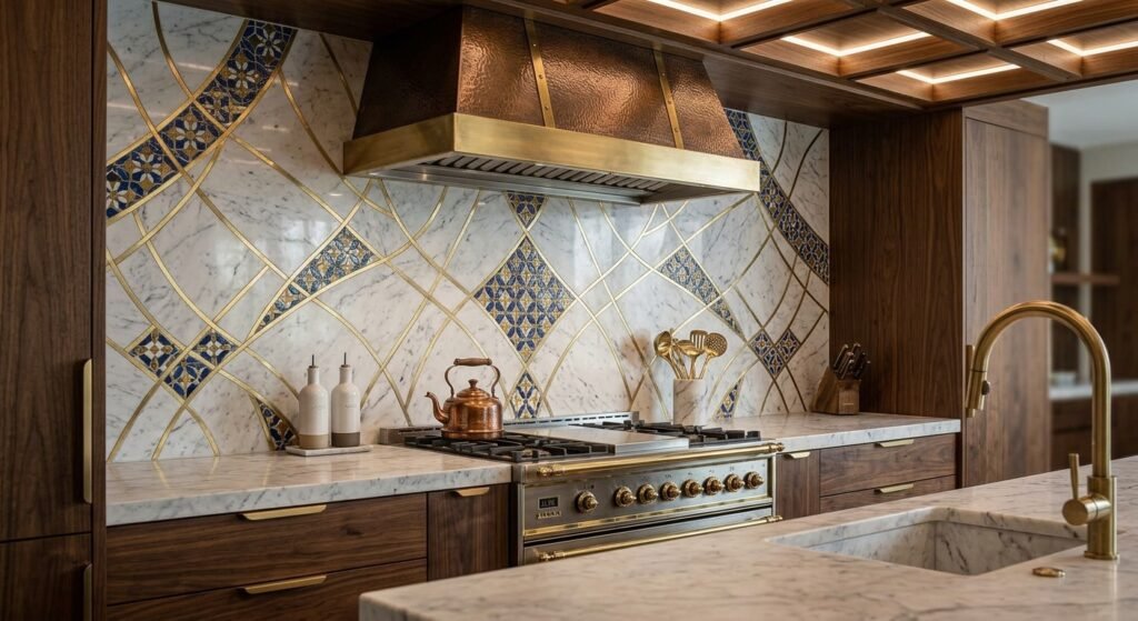 Pilihan Backsplash Dapur Mewah yang Mudah Dibersihkan