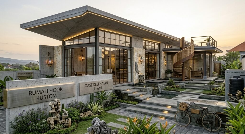 Trik Desain Rumah Memanjang Lahan Sempit Agar Luas