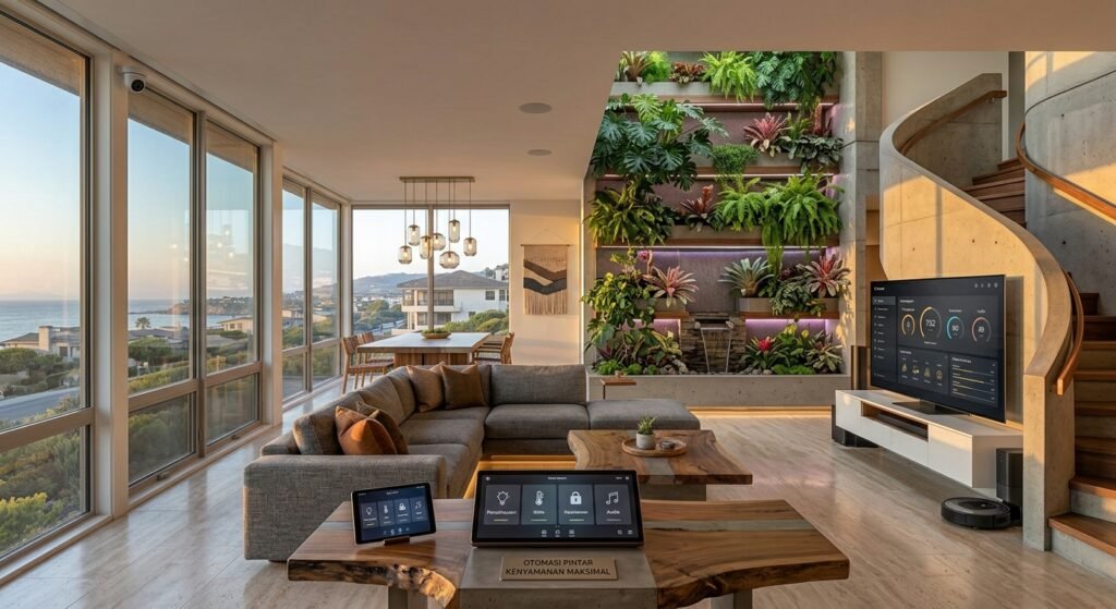 Inspirasi Desain Smart Home Modern yang Serba Praktis