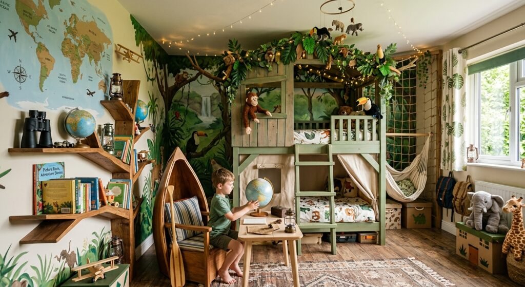 Desain Kamar Tidur Anak Tema Petualangan yang Kreatif