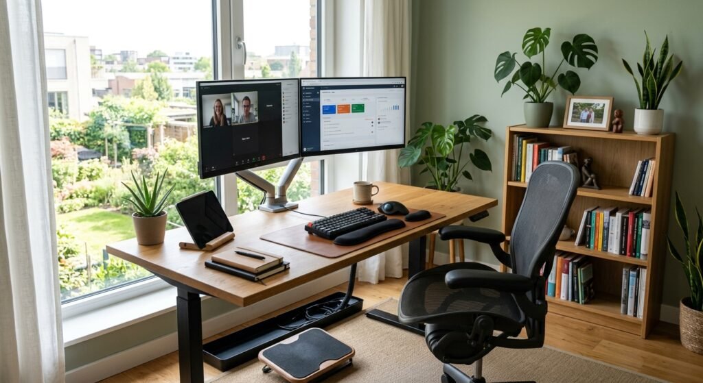 Desain Ruang Kerja Ergonomis untuk WFH di Rumah