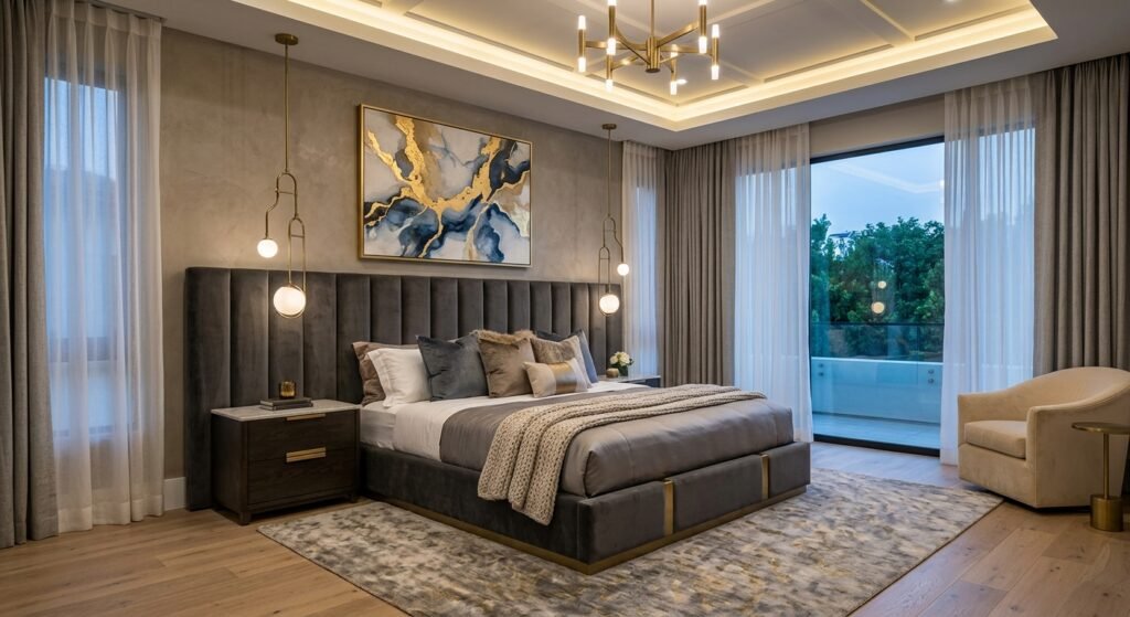 Cara Menata Headboard Tempat Tidur Estetik dan Mewah