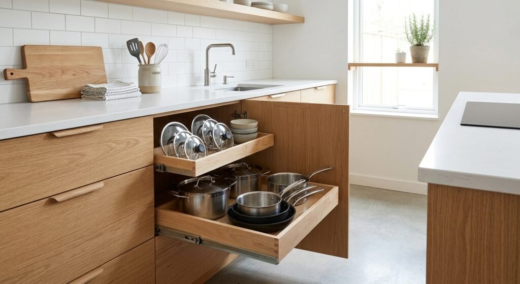 Trik Menata Storage Alat Masak di Dapur Minimalis