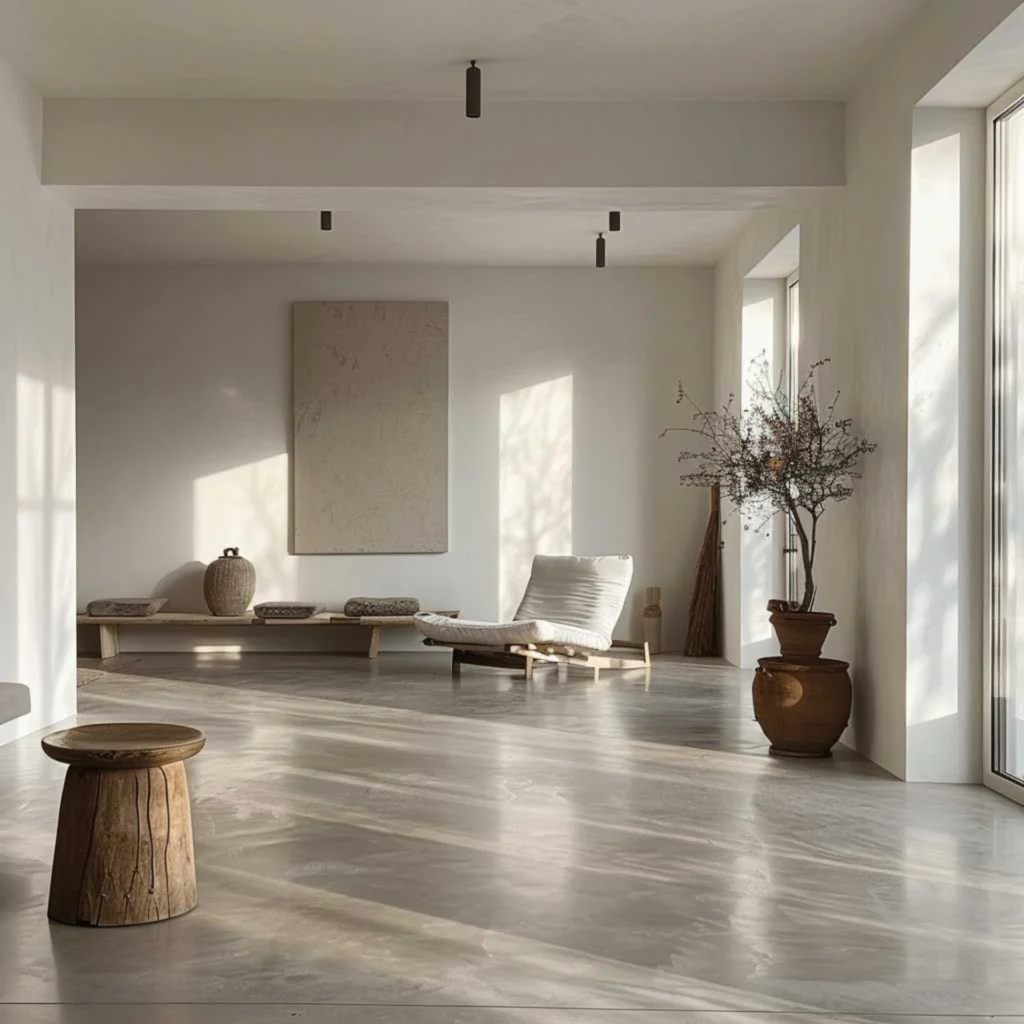 Polished Concrete Terbaru, Material Favorit Desain Interior