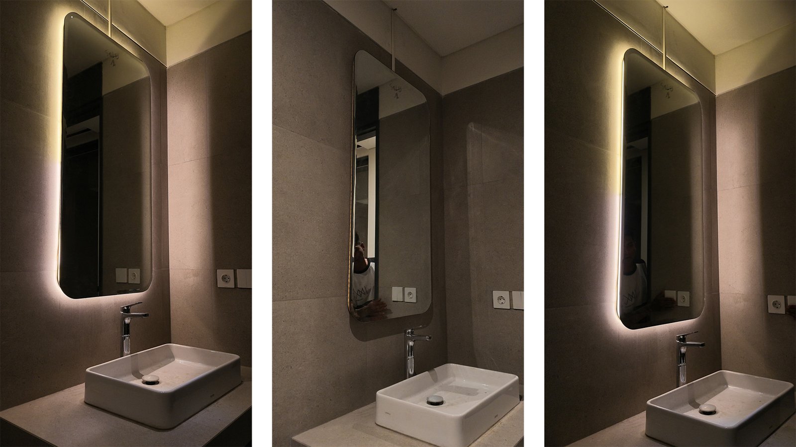 Cermin dan Kabinet Wastafel — Jl. Badak Agung Utara, Panjer, Denpasar Selatan, Bali