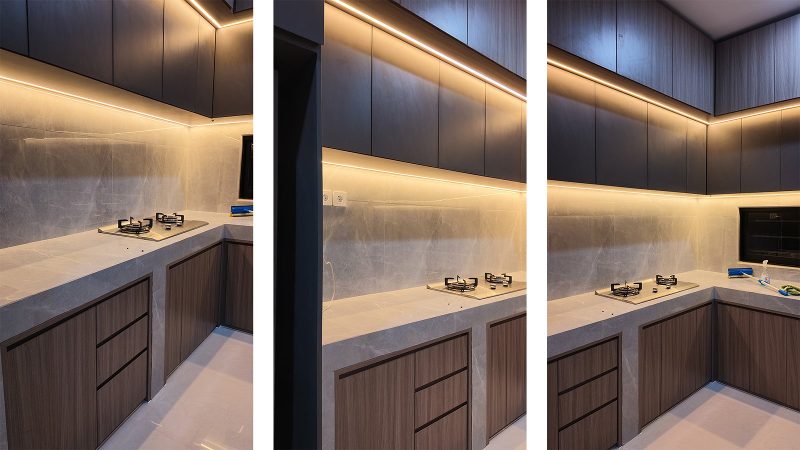 Custom Kitchen Set — Puncak Ungasan, Kuta Selatan, Badung, Bali