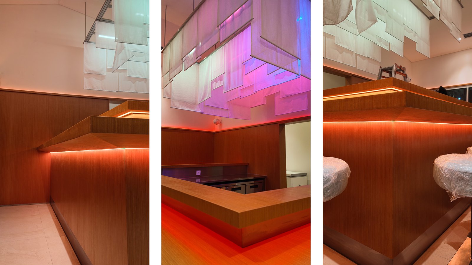 Interior Handroll Bar dari portofolio New Raj Signature
